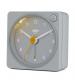 Braun BC02XG Classic Travel Analogue Alarm Clock with Snooze and Light - Grey