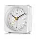 Braun BC03W Classic Analogue Alarm Clock with Snooze and Light - White