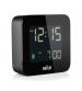 Braun BC08B Digital Travel Alarm Clock with Snooze - Black