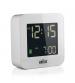 Braun BC08W Digital Travel Alarm Clock with Snooze - White