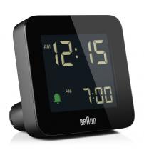 Braun BC09B Digital Alarm Clock with Snooze - Black