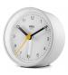 Braun BC12W Classic Analogue Alarm Clock with Snooze and Light - White