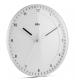 Braun BC17W Classic Large Analogue Wall Clock with Silent Sweep Movement -White