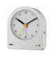 Braun BC22W Classic Analogue Alarm Clock with Snooze and Continuous Backlight - White