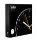 Braun BC26B Classic Analogue Wall Clock with Silent Sweep Movement - Black