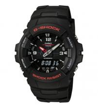 Casio G-100-1BVMUR G-Shock Classic Combination Watch