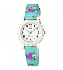 Casio LQ-139LB-2B2ER Children's Quartz Watch with Floral Strap