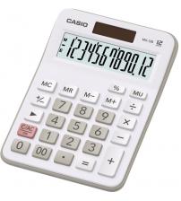 Casio MX12BWE-W Desk Calculator 12 Digit Display - White