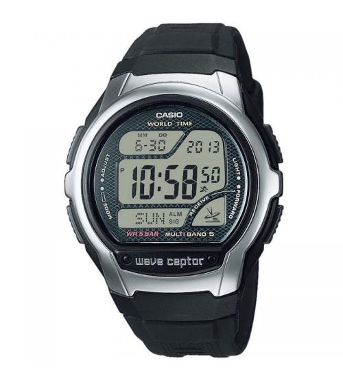 Casio WV-58R-1AEF Wave Ceptor Radio Controlled Watch with Resin Strap