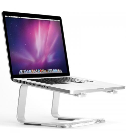 Griffin GC16034-2 Elevator Desktop Stand for Laptops - Silver / Clear