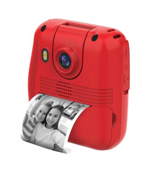 Groov-e GVCM02RD Kids HD Digital Printing Camera - Red