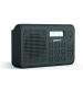 Groov-e GVDR10BK Madrid Rechargeable DAB Radio with Bluetooth