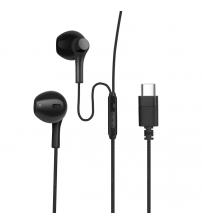 Groov-e GVEB16BK Digital Buds USB-C Earphones with Remote Mic & Volume Control - Black