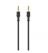 Groov-e GVMA081BK Audio Male to Male AUX Cable 1.5m