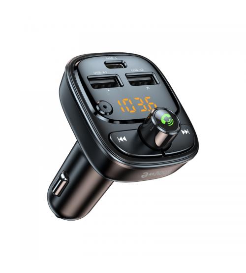 Groov-e GVMA131BK Tune Play Bluetooth Car FM Transmitter with USB Charging Ports