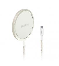 Groov-e GVMA141WE Magnetic Wireless Charger 15W - White