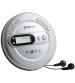 Groov-e GVPS210SR Retro Series Personal CD Player with FM Radio - Silver