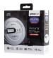 Groov-e GVPS210SR Retro Series Personal CD Player with FM Radio - Silver