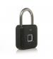 Groov-e GVTR01BK My Lock Smart Finger Print Padlock - Black