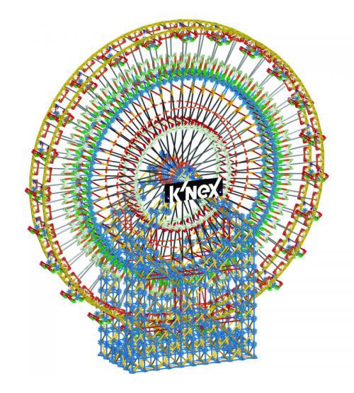 K'Nex 89790 Thrill Rides 6ft Ferris Wheel Building Set