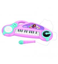 Lexibook K704GDH Gabby's Dollhouse Electronic Keyboard with Lights & Microphone