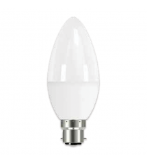 Linx LX0014 C37 Candle Opal B22 6W 520LMS LED Bulb White - Daylight