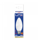 Linx LX0040 C37 Candle Opal B22 7W 570LMS LED Bulb White - Warm White