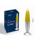 Linx LXGL-695788 16" Glitter Lava Lamp - Gold