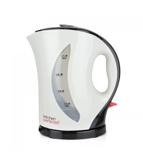 Lloytron E1524WI Kitchen Perfected 2Kw 1.7Ltr Cordless Kettle - White