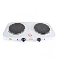 Lloytron E4202WH Kitchen Perfected 2000W Double Hot Plate