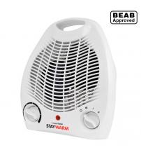 Lloytron F2001WH 2KW Upright Fan Heater - White