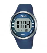 Lorus R2339NX9 Mens Blue Silicone Strap Digital Watch