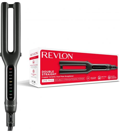 Revlon RVST2204UK 235°C Double Straight Copper Ceramic Dual Plate Hair Straightener