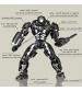 Transformers YPAMKM7OL Rise of the Beasts Advanced Model Kit 20cm - Optimus Primal