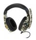 Vybe VYCH03 Camo Wired Gaming Headset with LED Lights - Jungle Green