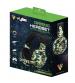 Vybe VYCH03 Camo Wired Gaming Headset with LED Lights - Jungle Green