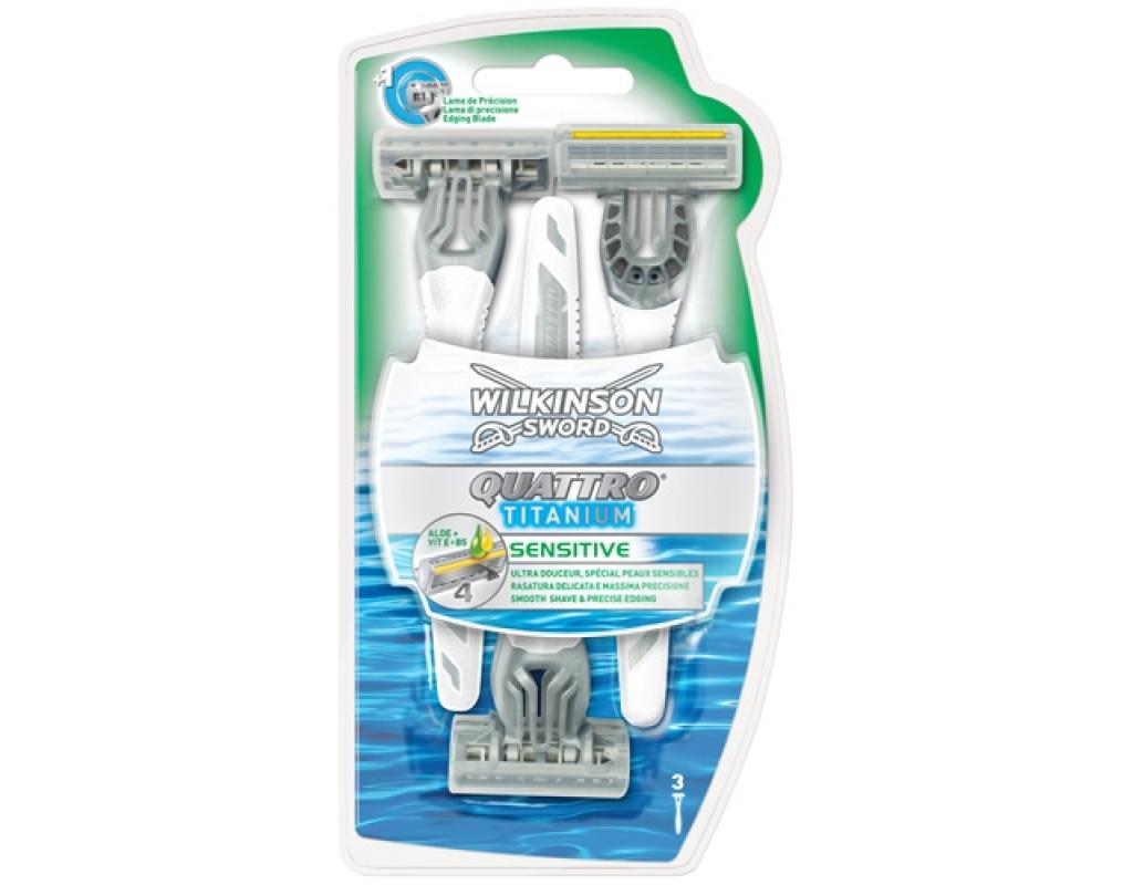 wilkinson sword quattro titanium disposable razors