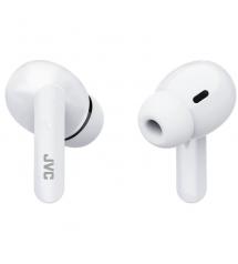 JVC HAB5TWN True Wireless Bluetooth Earbuds with Charging Case - White