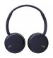 JVC HAS36W-A Deep Bass Wireless Bluetooth On Ear Headphones - Indigo Blue