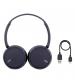 JVC HAS36W-A Deep Bass Wireless Bluetooth On Ear Headphones - Indigo Blue